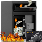 2.0 Cuft Fireproof Drawer Safe Box - Sapital