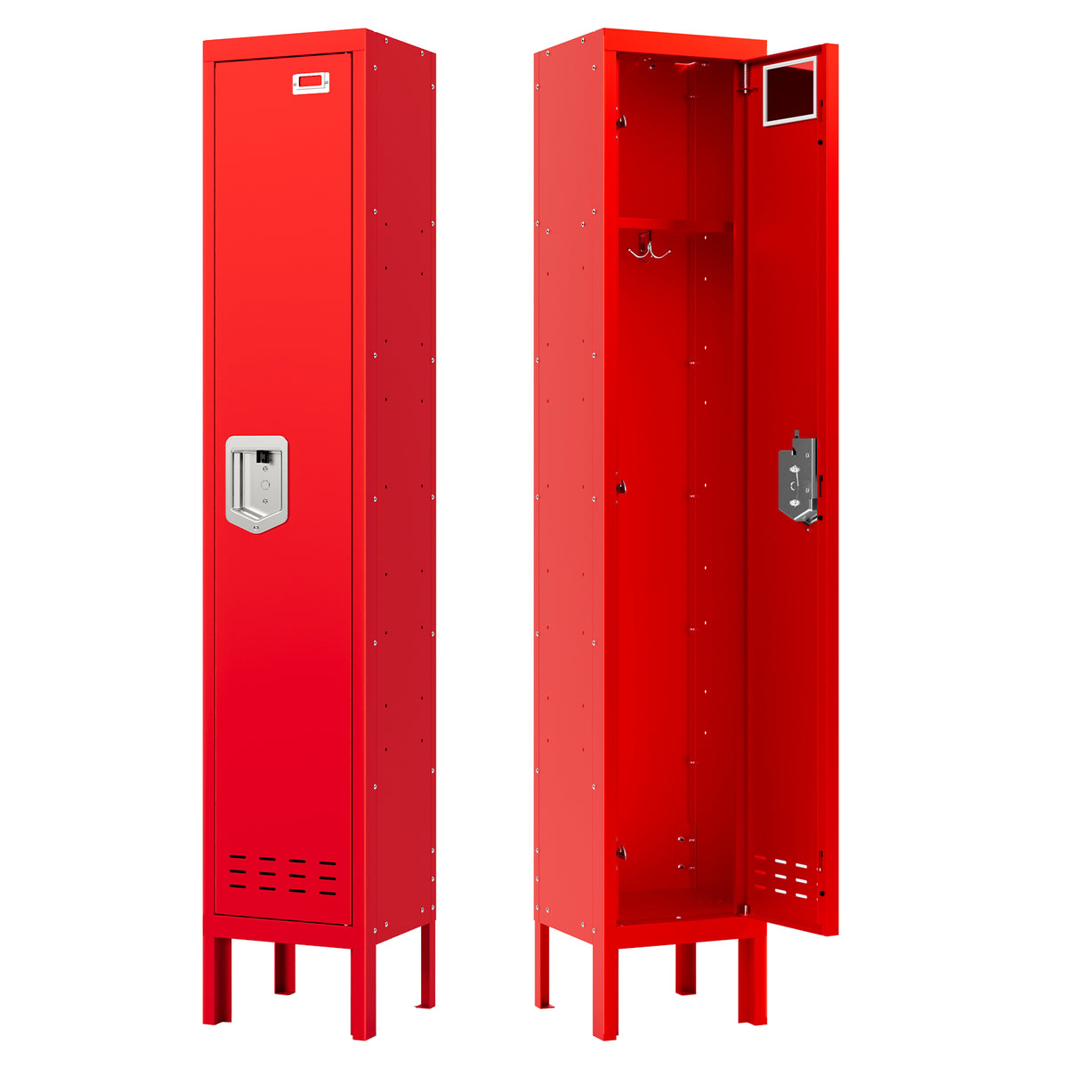 66" Height Metal Storage Locker 1 Door - Sapital