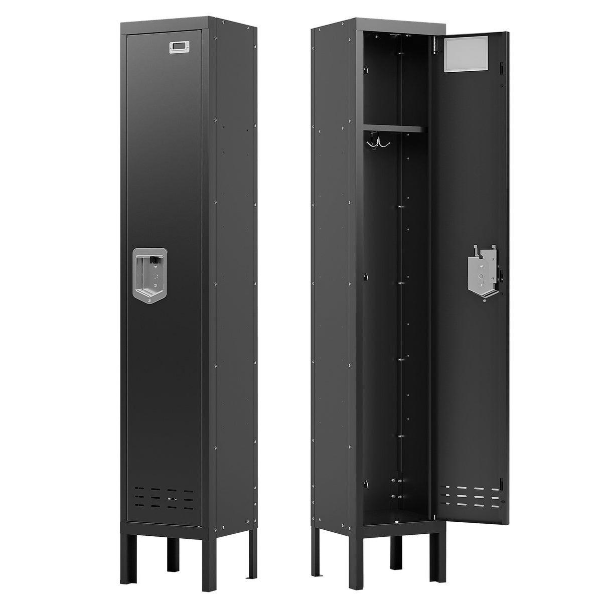 66" Height Metal Storage Locker 1 Door - Sapital