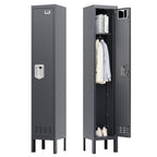 66" Height Metal Storage Locker 1 Door - Sapital
