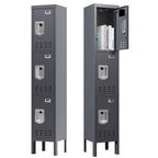 66" Height Metal Storage Locker 3 Door - Sapital