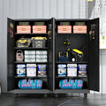 KAER 71"H 5-Tier Metal Garage Storage With 2 Wheels