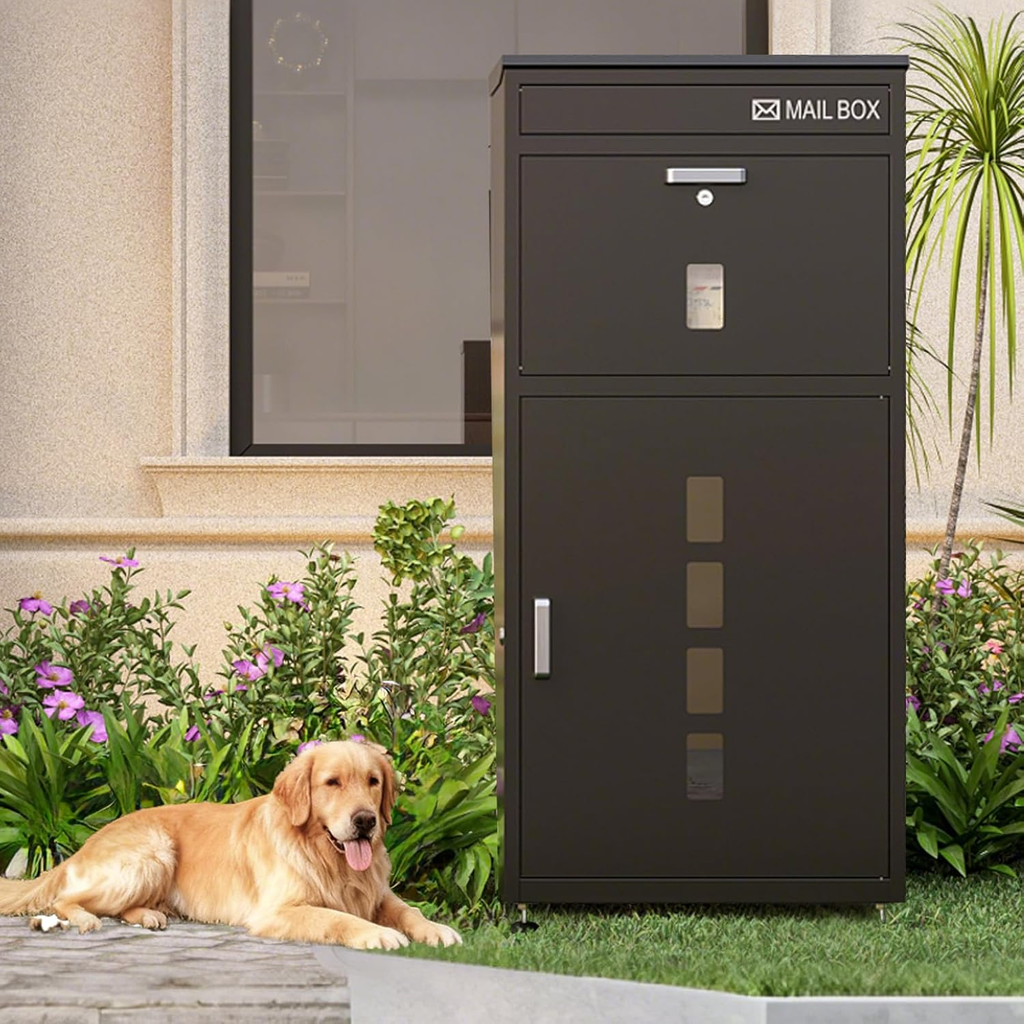 42''H Anti-Theft Large Package Delivery Box - Sapital