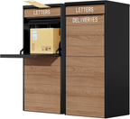 41.5"H Locked Anti-Theft Outdoor Package Delivery Box - Sapital