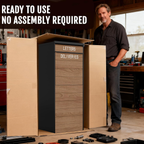 41.5"H Locked Anti-Theft Outdoor Package Delivery Box - Sapital