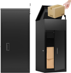 44.5"H Metal Package Delivery Box - Sapital