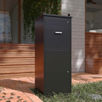 44.5"H Metal Package Delivery Box - Sapital