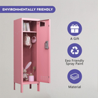54"H Metal Locker with Card Slot - Sapital