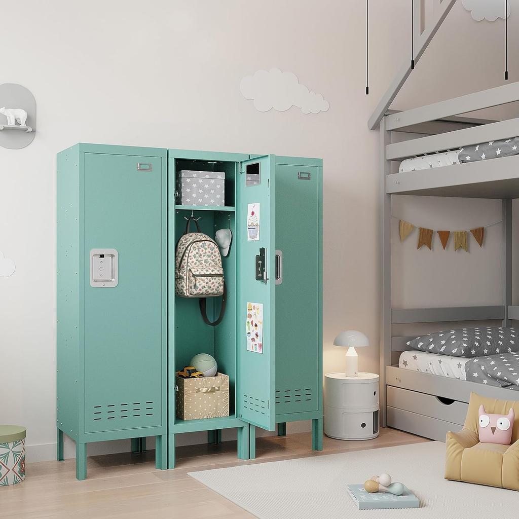 54"H Metal Locker with Card Slot - Sapital