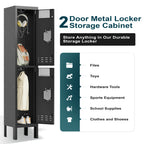 66" Height Metal Storage Locker 2 Door - Sapital