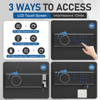 2.0 Cuft Fireproof Drawer Safe Box - Sapital