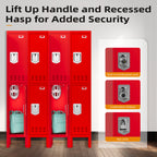 66" Height Metal Storage Locker 2 Door - Sapital