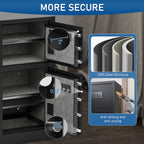 8.6 Cuft Extra Large Dual Door Safe Box