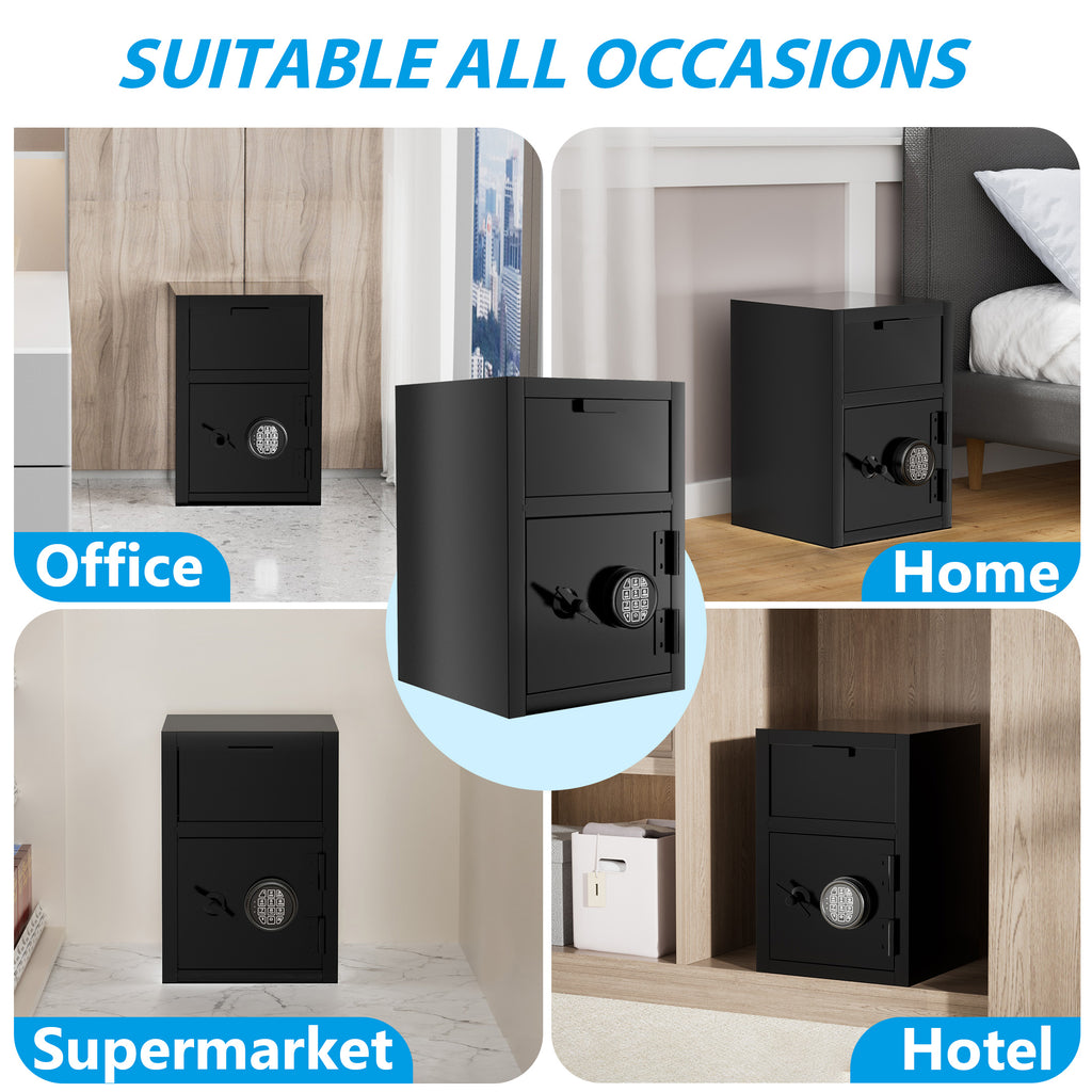 2.6 CuFt Commercial Anti-Drop Safe Box - Sapital