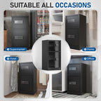 8.6 Cuft Extra Large Dual Door Safe Box