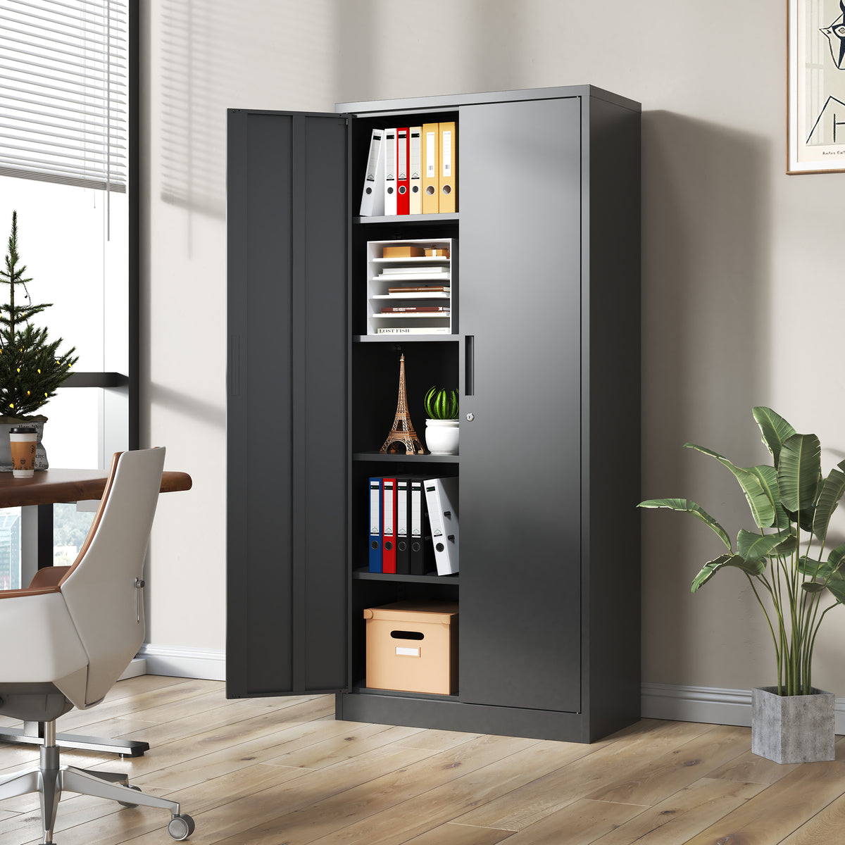 KAER 72"H 5-Tier Metal Garage Storage