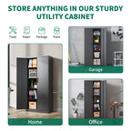 KAER 72"H 5-Tier Metal Garage Storage
