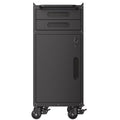 KAER Rolling Tool Cabinet with 2 Drawers & Lockable Storage Door