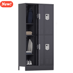 KAER Unite Metal Locker Cabinet with Lockable Storage - KaerWorld